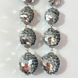 DISCOBALL SEQUIN CLIP EARRINGS - L'Officina General Store