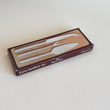 Silver-Plated Bamboo Cheese I Set of 3