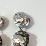 DISCOBALL SEQUIN CLIP EARRINGS - L'Officina General Store