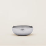 “AMC large stainless steel bowl, mirror finish, Italian design”