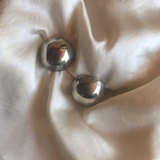 XL Sphere Clip Earrings