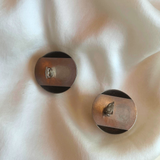 XL Sphere Clip Earrings