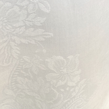 Large French Floral jacquard cotton napkins I Set of 2