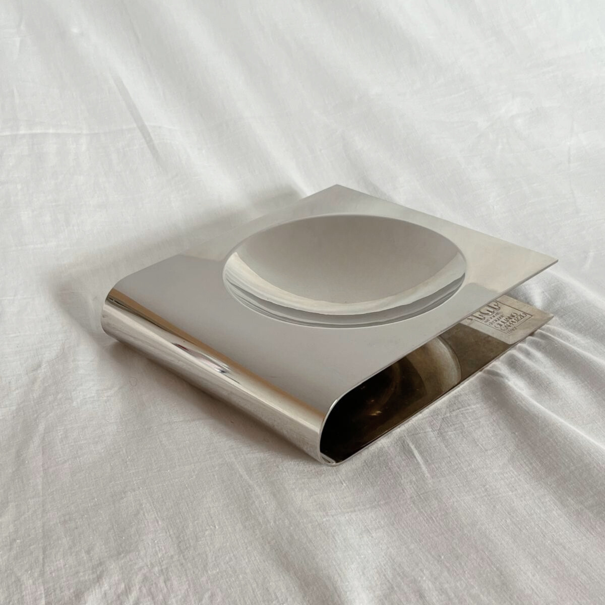 POP Studio Stainless Steel Catch-All 1970s Italy_Officina General Store