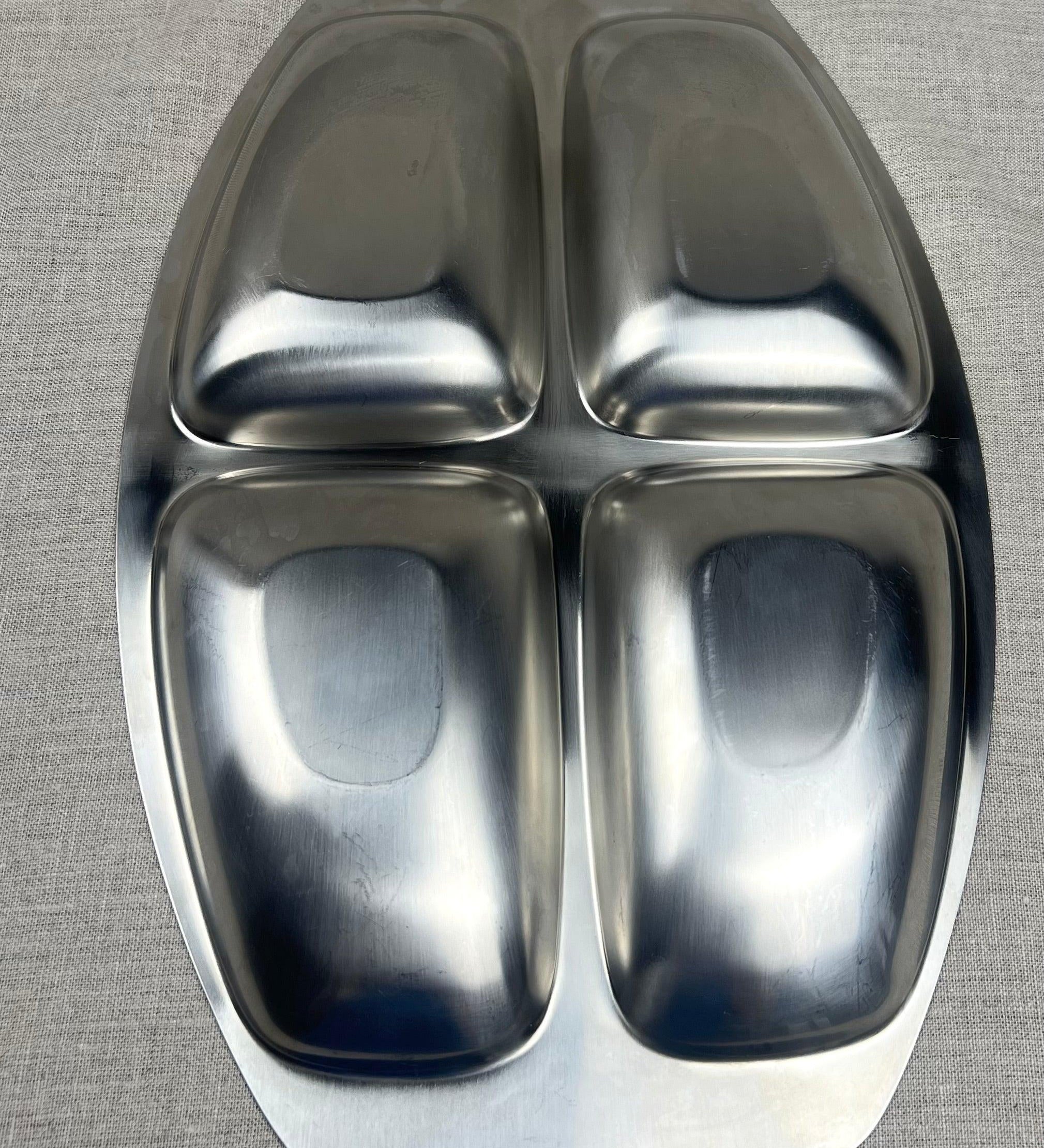 STAINLESS STEEL APERITIVO TRAY I Alessi - L'Officina General Store