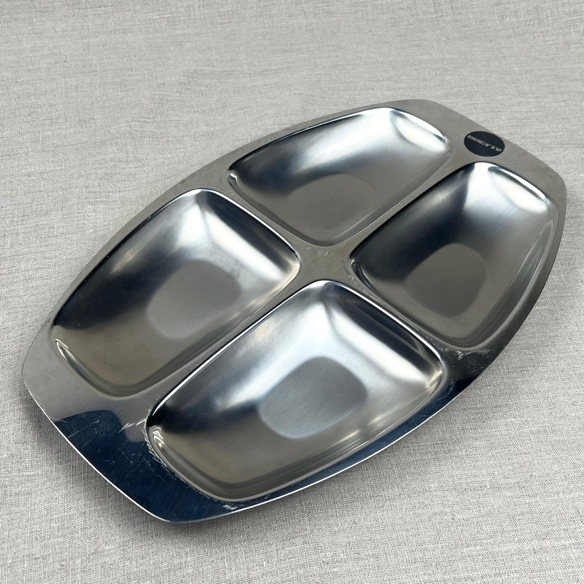 STAINLESS STEEL APERITIVO TRAY I Alessi - L'Officina General Store
