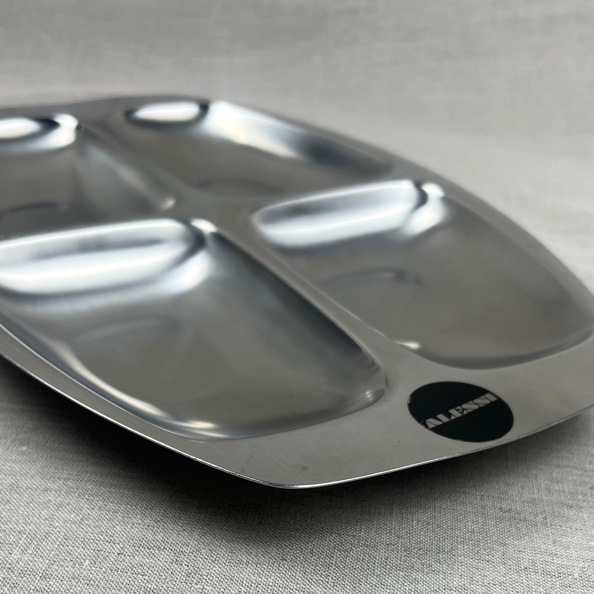 STAINLESS STEEL APERITIVO TRAY I Alessi - L'Officina General Store