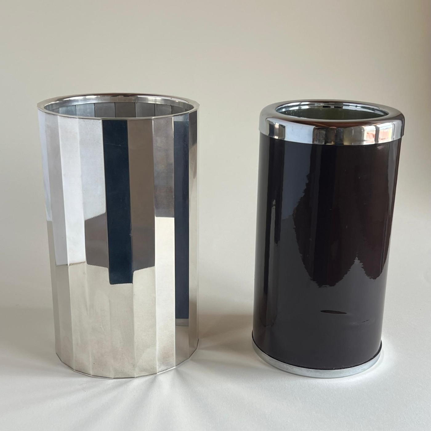 Elegant octagonal design of Mazzucconi Firenze wine thermos
