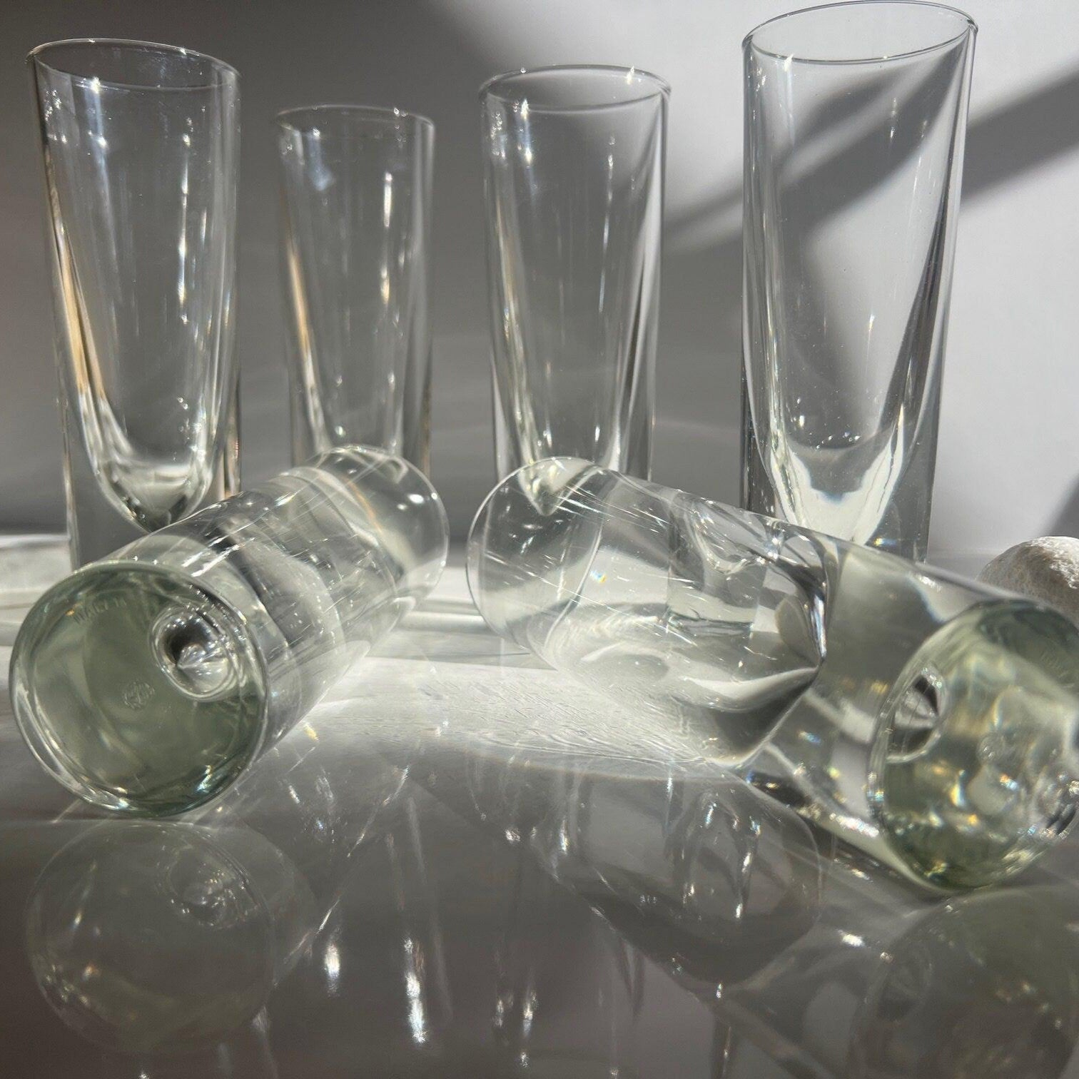 Borgonovo I HIGHBALL GLASSES I Crystal Brunch glasses - L'Officina General Store