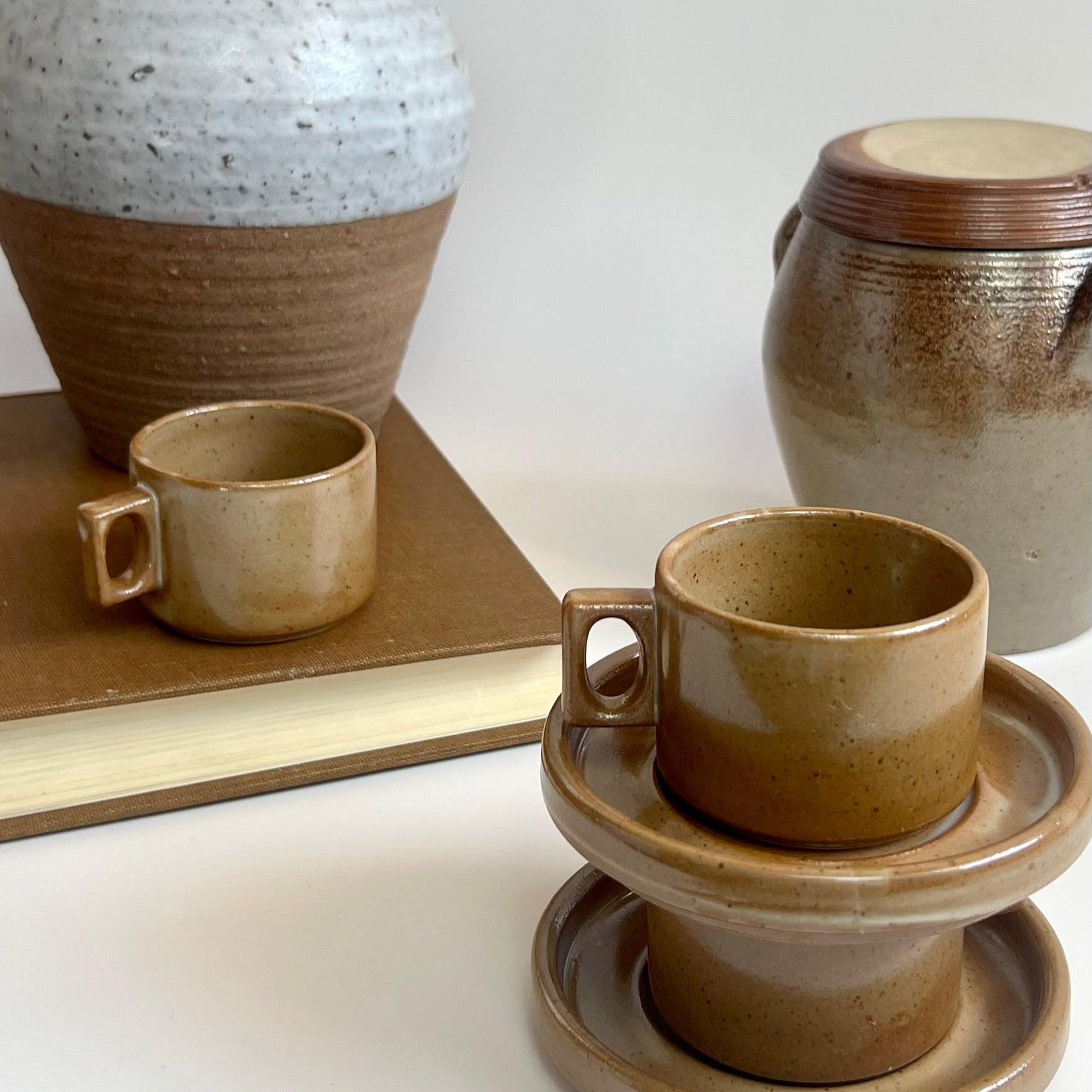 STONEWARE JAR I French Antique - L'Officina General Store