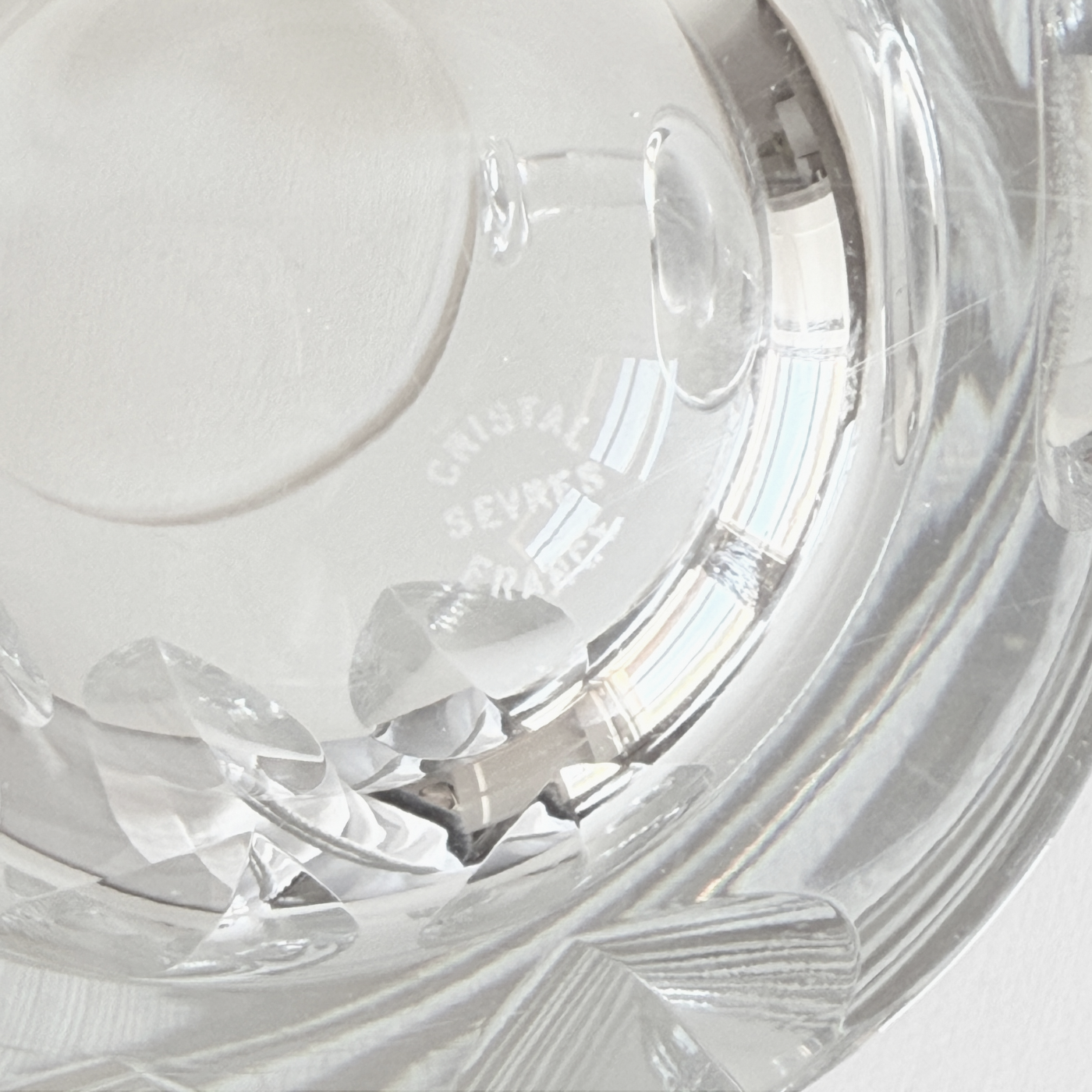 Cristal de Sèvres jug · full view · Very Good condition · L'Officina General Store