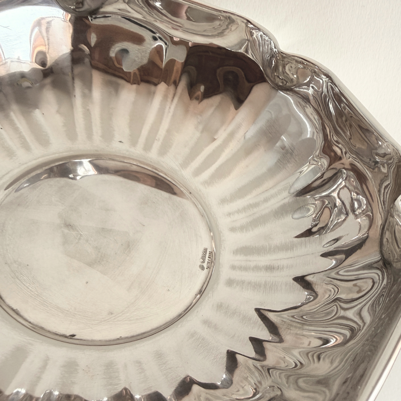 Cassetti – Decorative Bowl – Silver plated – Silver