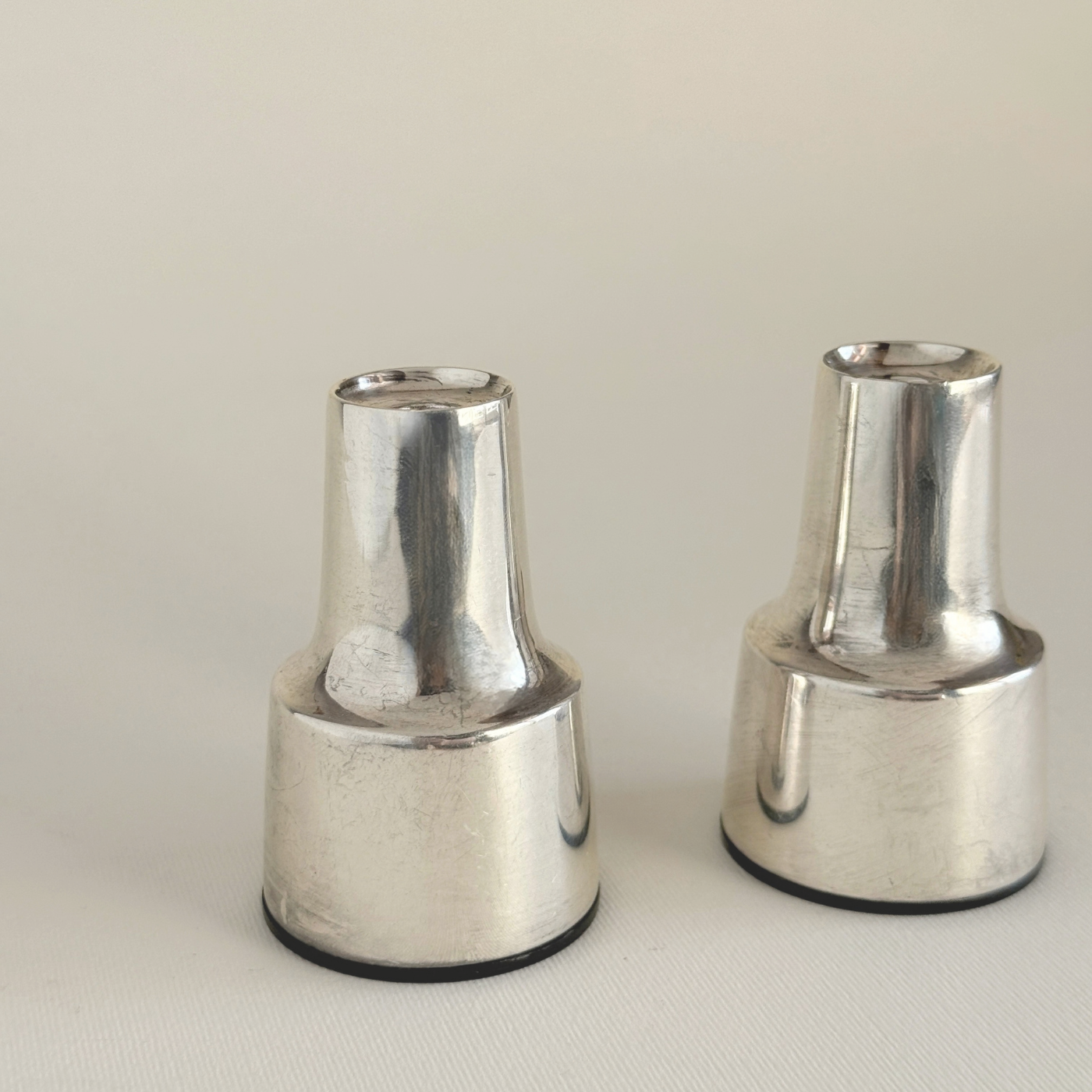 Cohr Bougeoirs en Acier Inoxydable | Lot de 2
