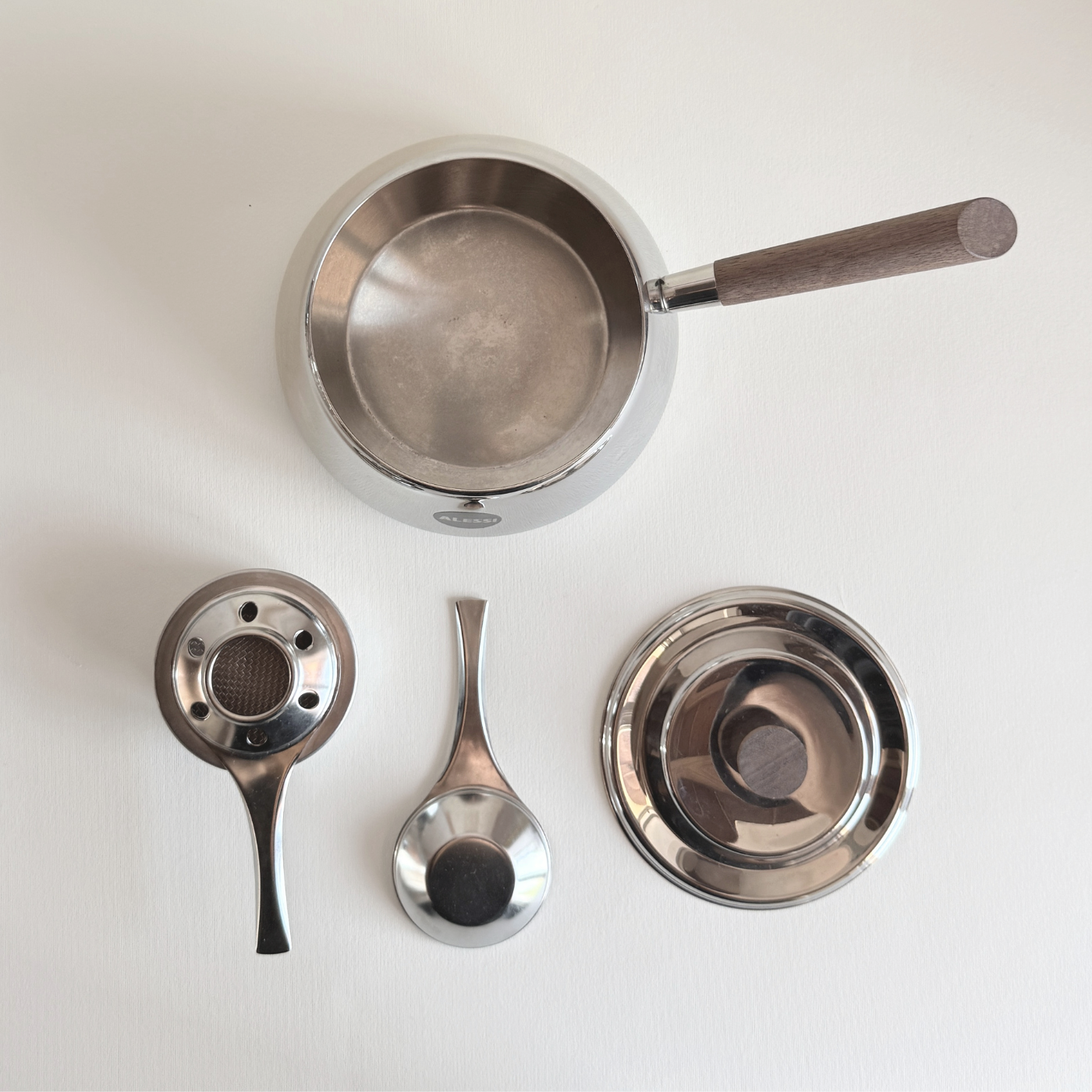 Alessi Mazzeri & Vitale Fondue Set | Art. 500 · 1.3 L