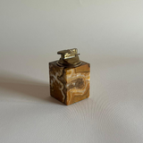 Brown Onyx Smoking Set