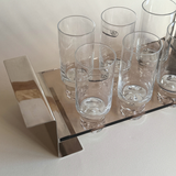 1970s Long Drink Cocktail Caddy Set