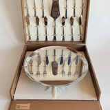 1970s Morinox Cake Serving Set for 6