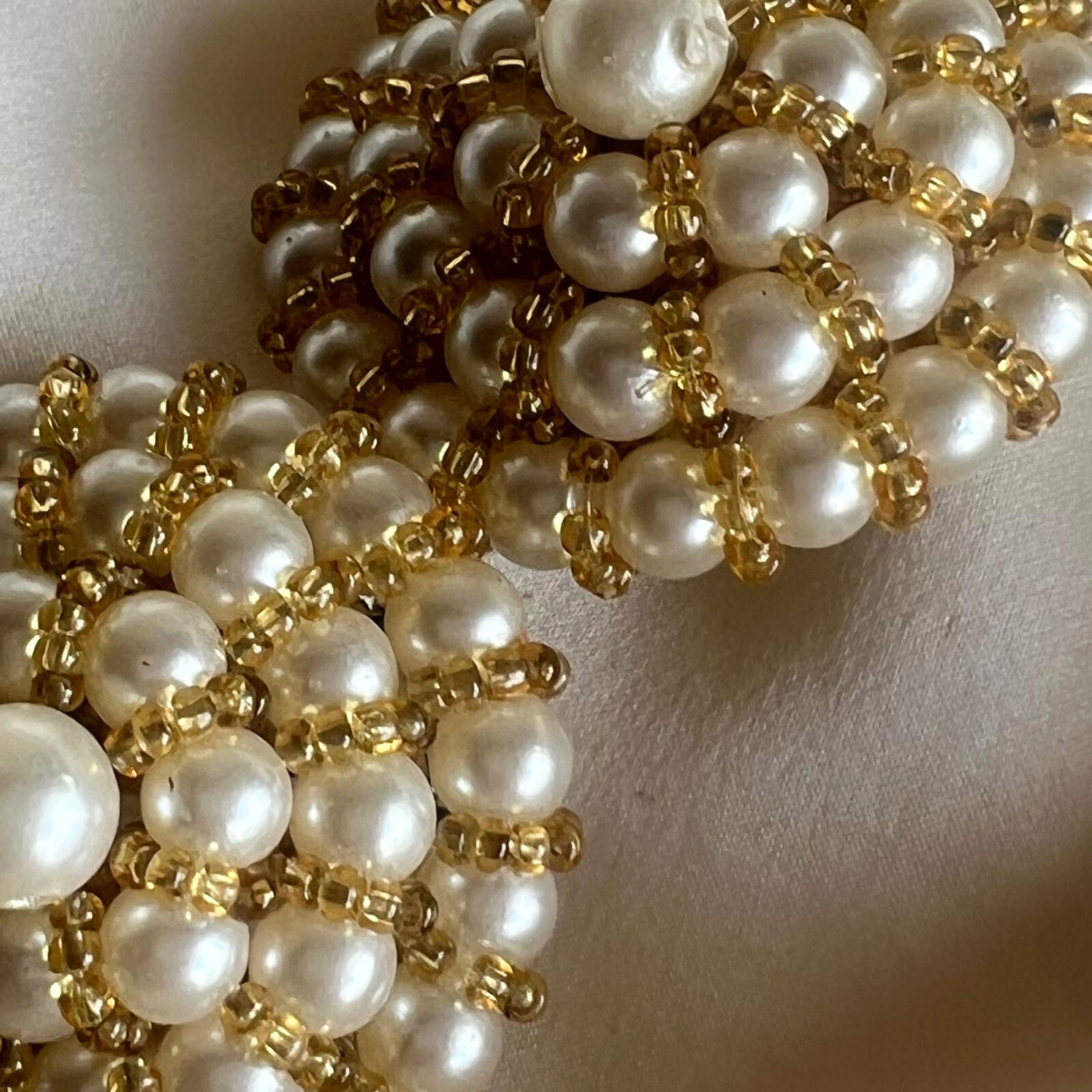 Side view of Milan-inspired clip earrings