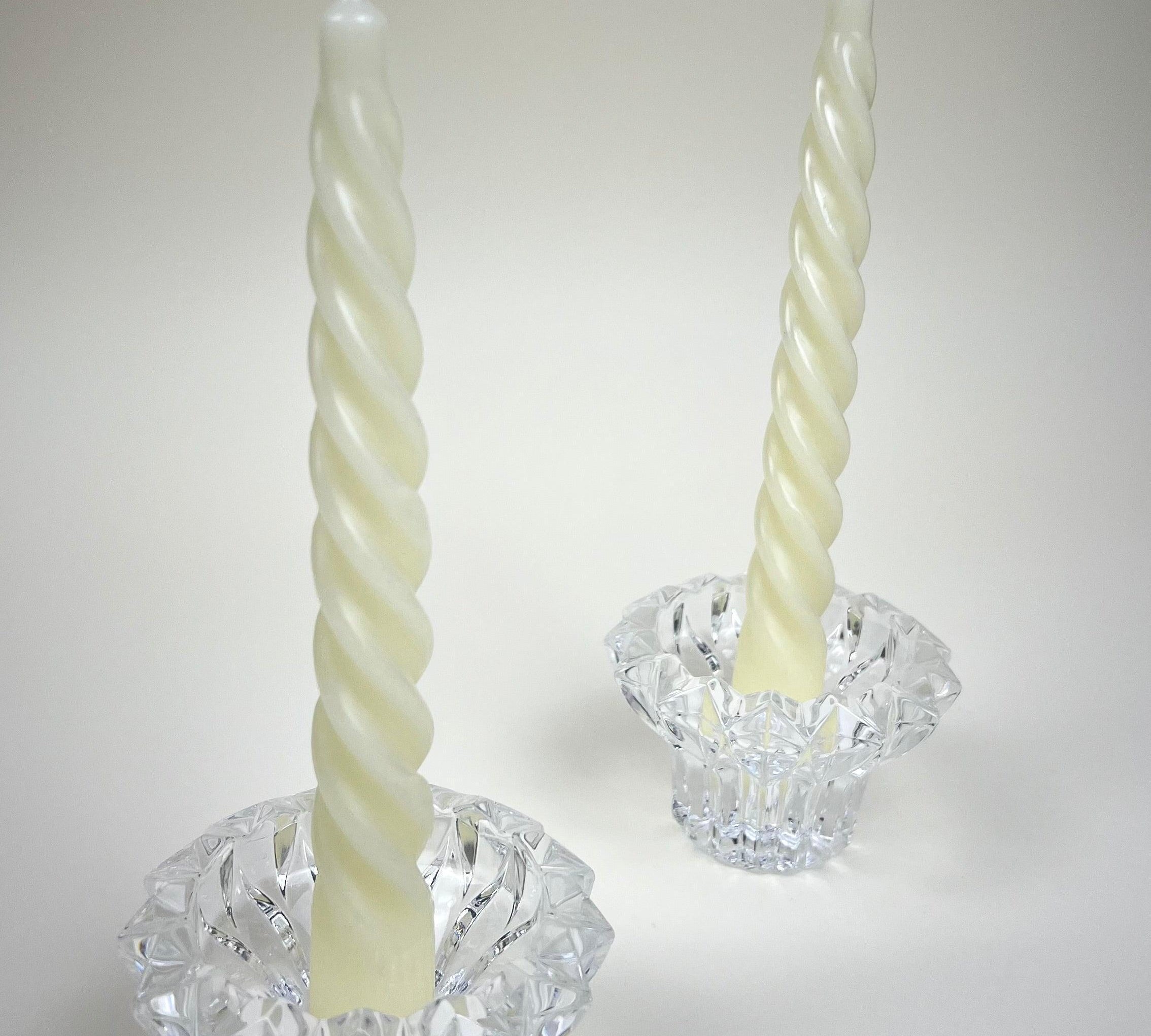 SET OF 2 I CRYSTAL GEOMETRIC CANDLE HOLDER - L'Officina General Store