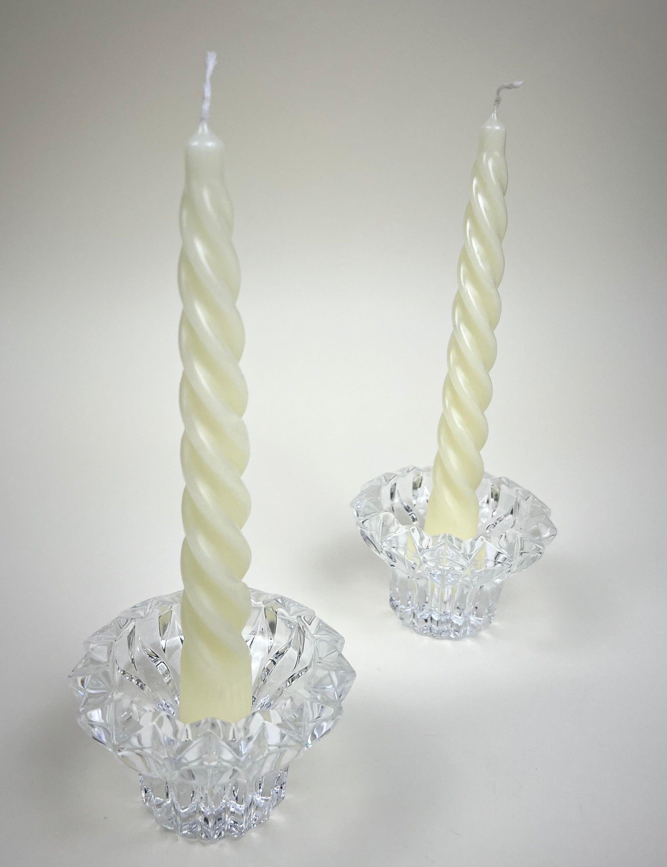 SET OF 2 I CRYSTAL GEOMETRIC CANDLE HOLDER - L'Officina General Store
