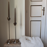 Modernist Scandinavian candle holders