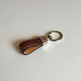 Brown Leather Key Ring