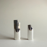 Sterling Silver 925 Bic Lighter Stripe Case