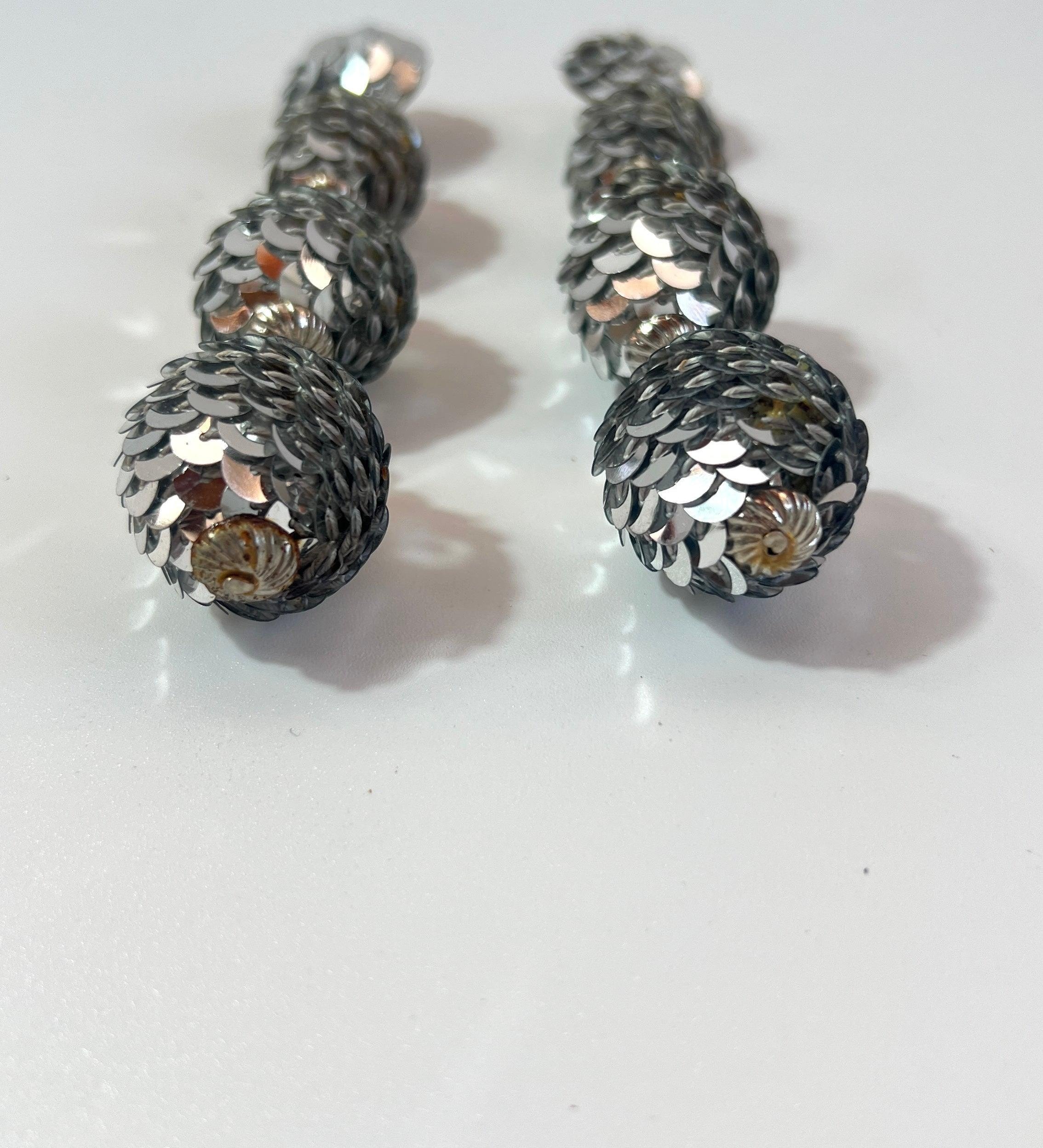 DISCOBALL SEQUIN CLIP EARRINGS - L'Officina General Store
