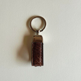 Brown Leather Key Ring