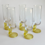 LACS Crystal Champagne Flutes I Set of 5