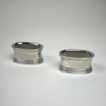 SET OF 2 | SILVER NAPKIN RINGS - L'Officina General Store
