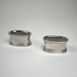 SET OF 2 | SILVER NAPKIN RINGS - L'Officina General Store