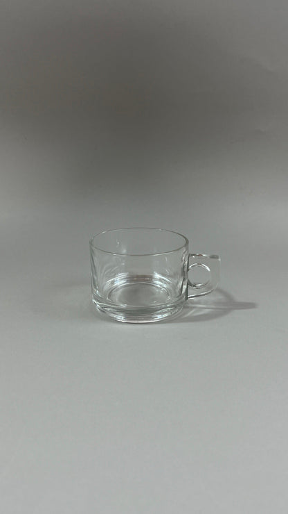 GLASS STACKING CUPS