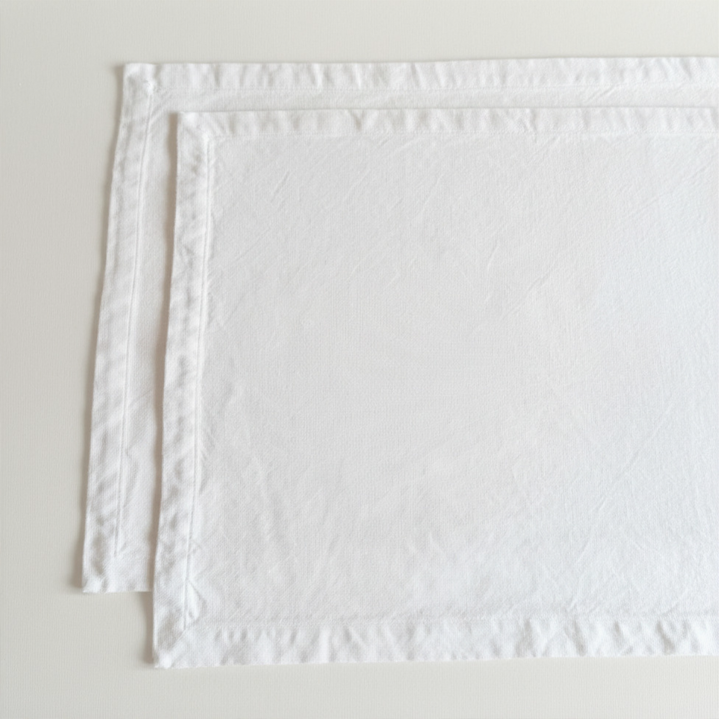 Sets de table en coton épais I Lot de 2