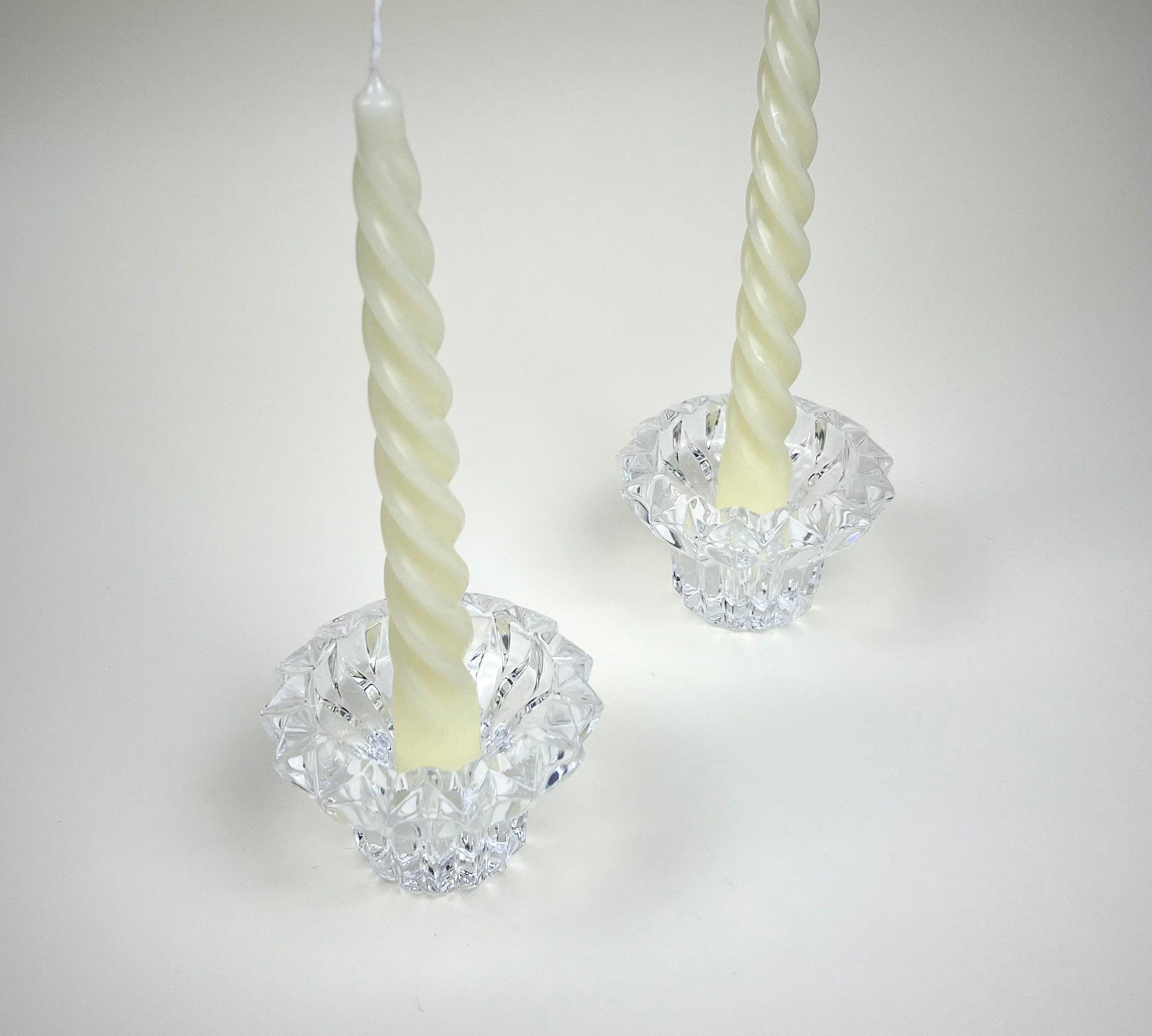 SET OF 2 I CRYSTAL GEOMETRIC CANDLE HOLDER - L'Officina General Store