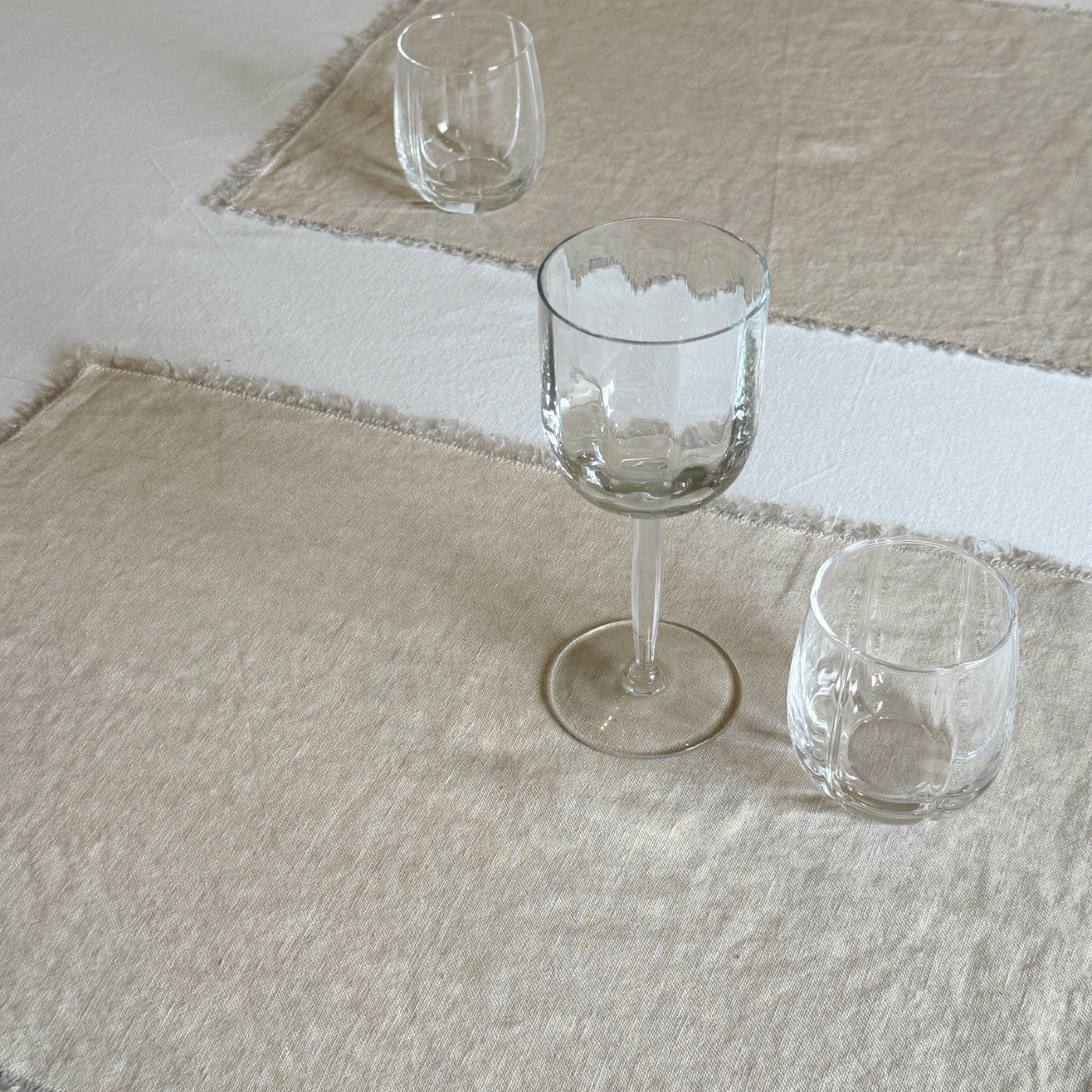 Fringed Linen Placemat