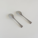 Pre-loved IMCO stainless steel coffee spoons, mid-century Italian cutlery