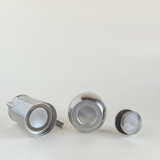 Gnutti Moka 6 cups · top view · original gasket intact · L'Officina General Store