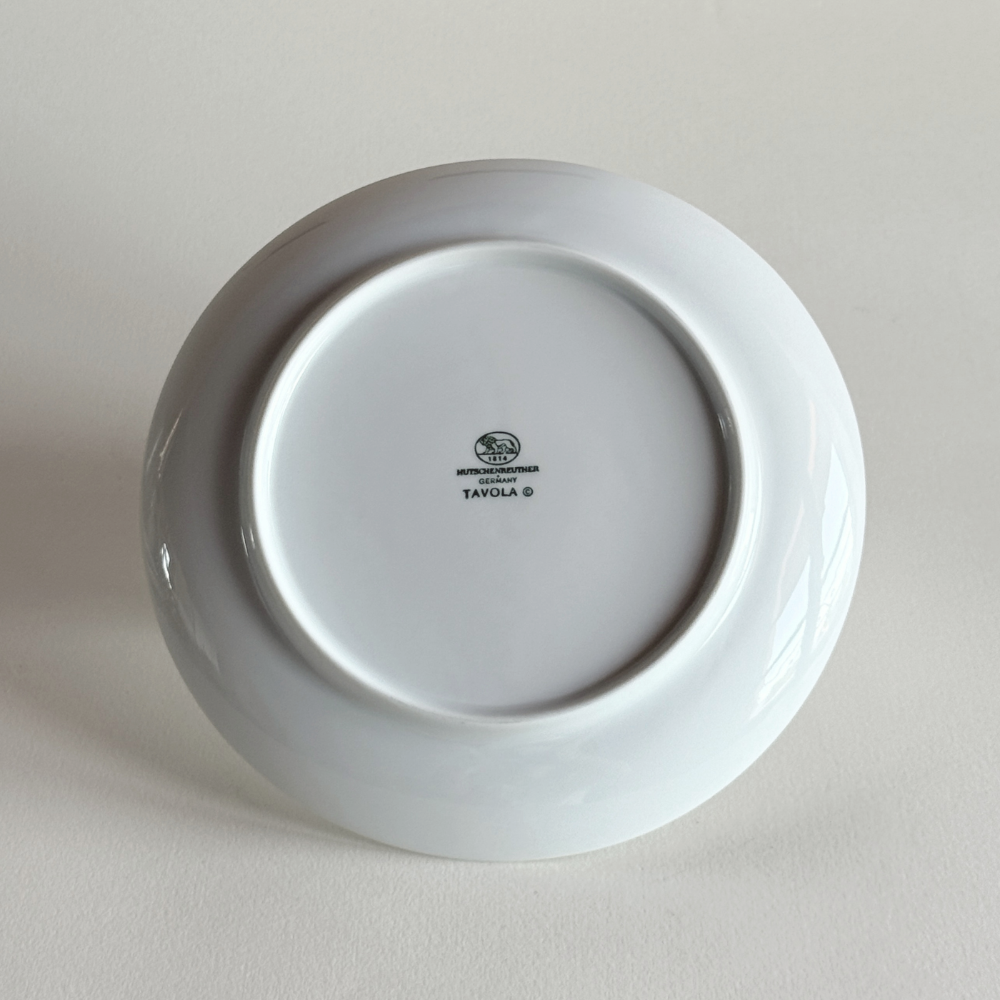 Hutschenreuther – Dessert Plate – Ceramic – White