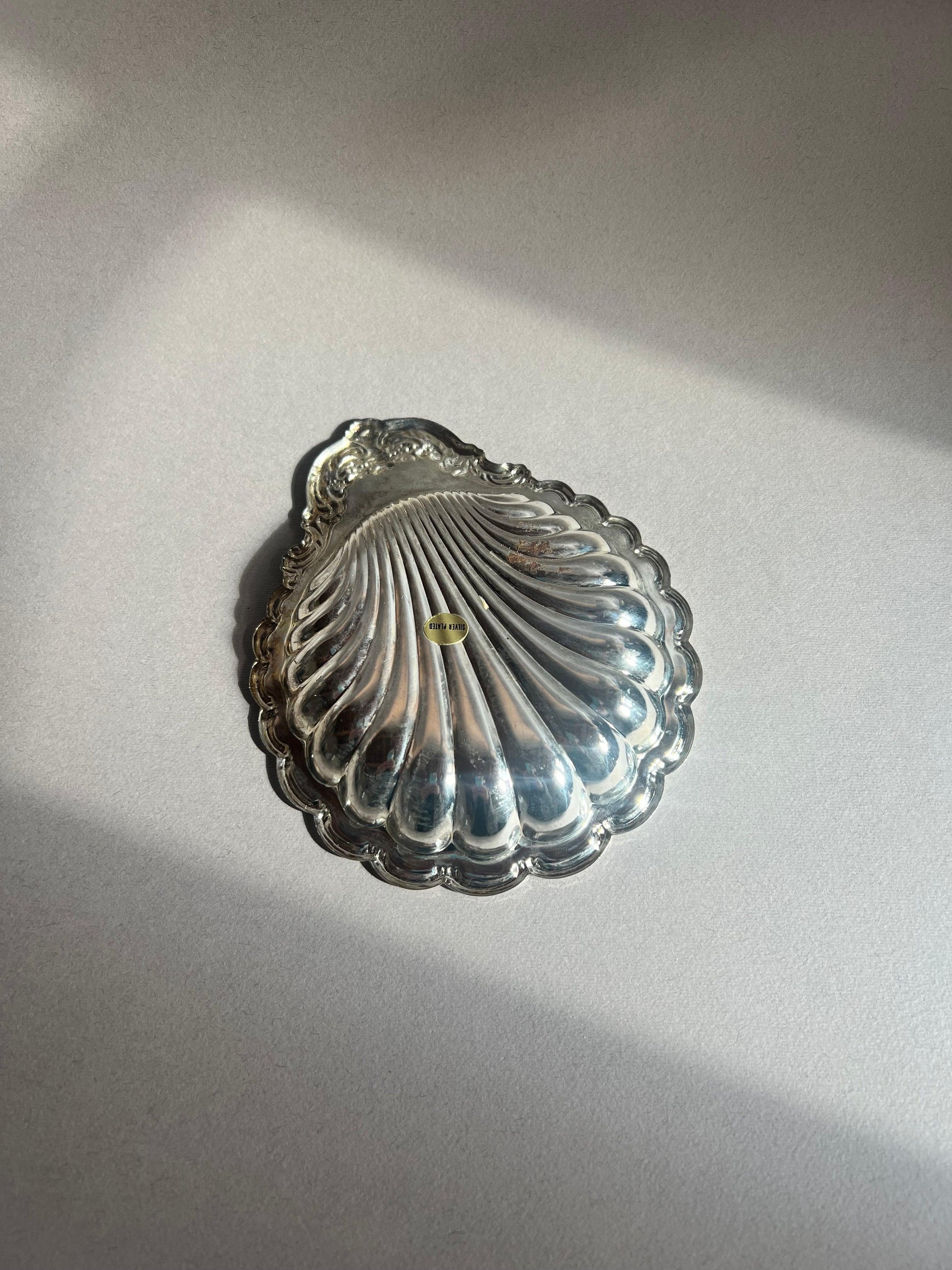 Shell Silver Dish - L'Officina General Store 