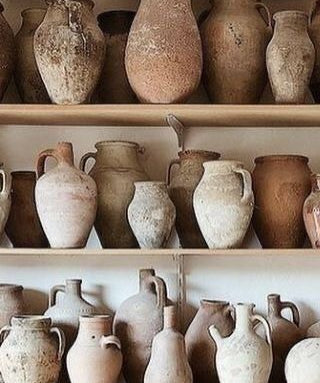 Italian Terracotta Amphora | Water Vessel