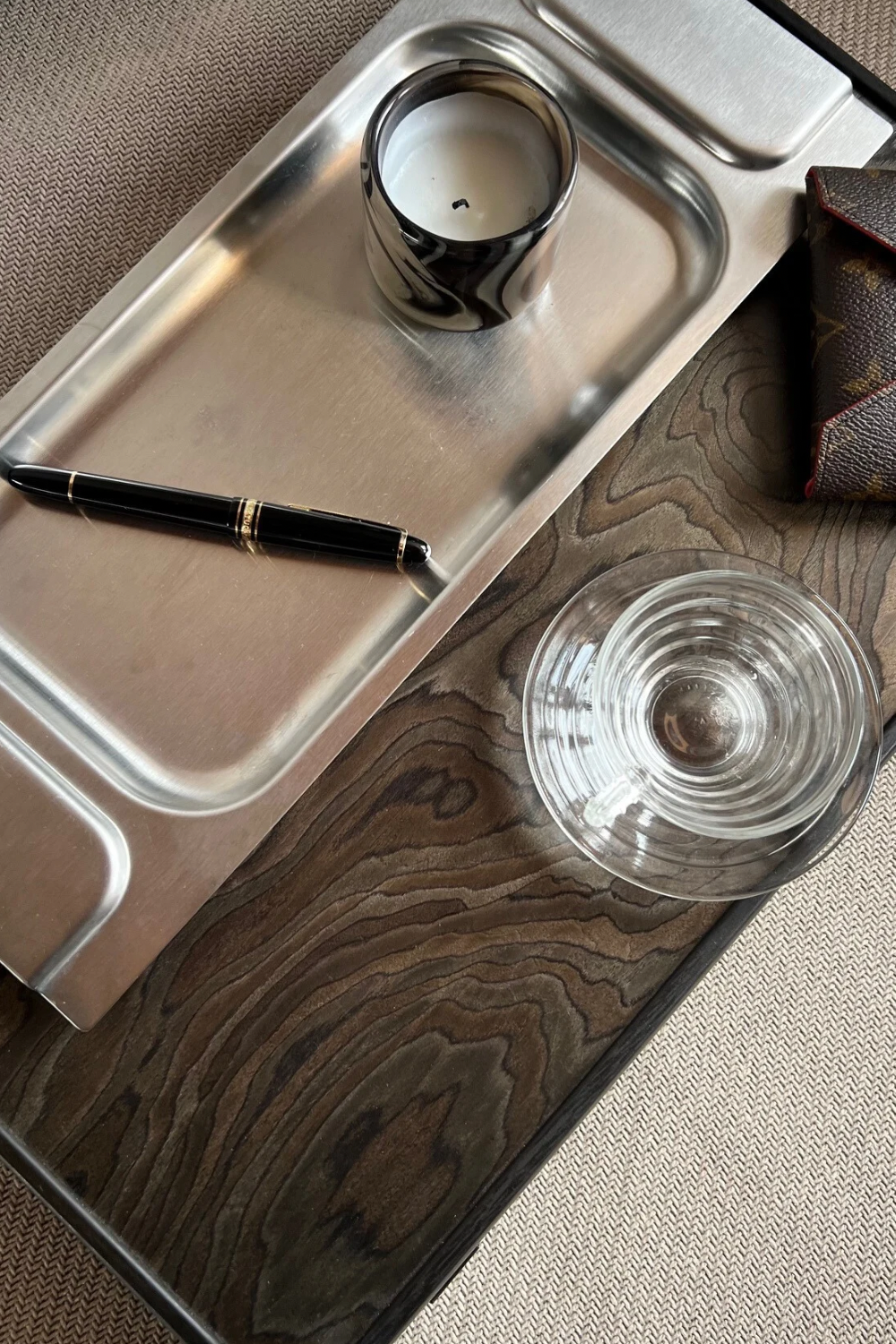 STAINLESS STEEL RECTANGULAR TRAY - L'Officina General Store