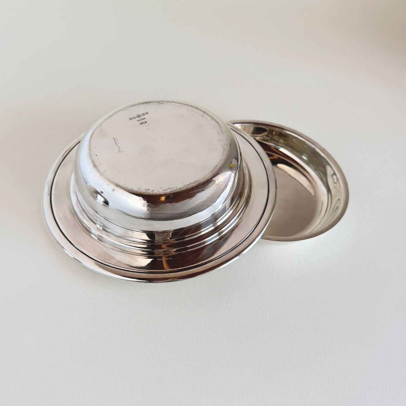 English Silver Plated Vegetable Dish | Antique · With Lid & Trays