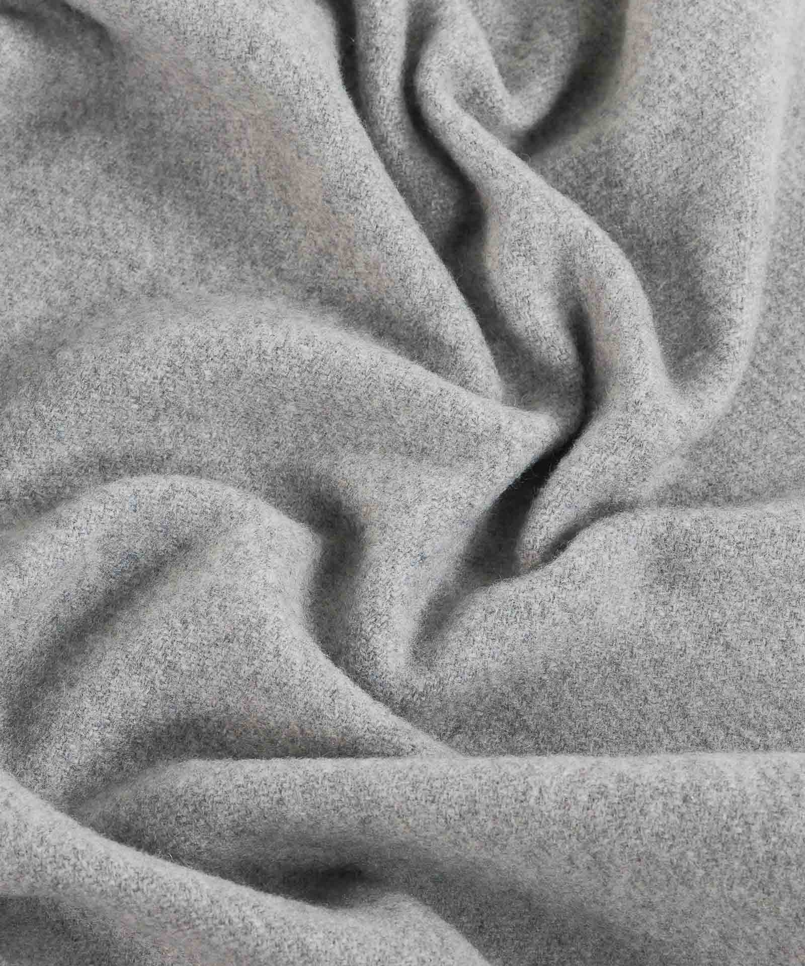 100% Cashmere Throw Blanket | Grey · 200 × 140 cm