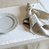 Fringed Linen Napkin