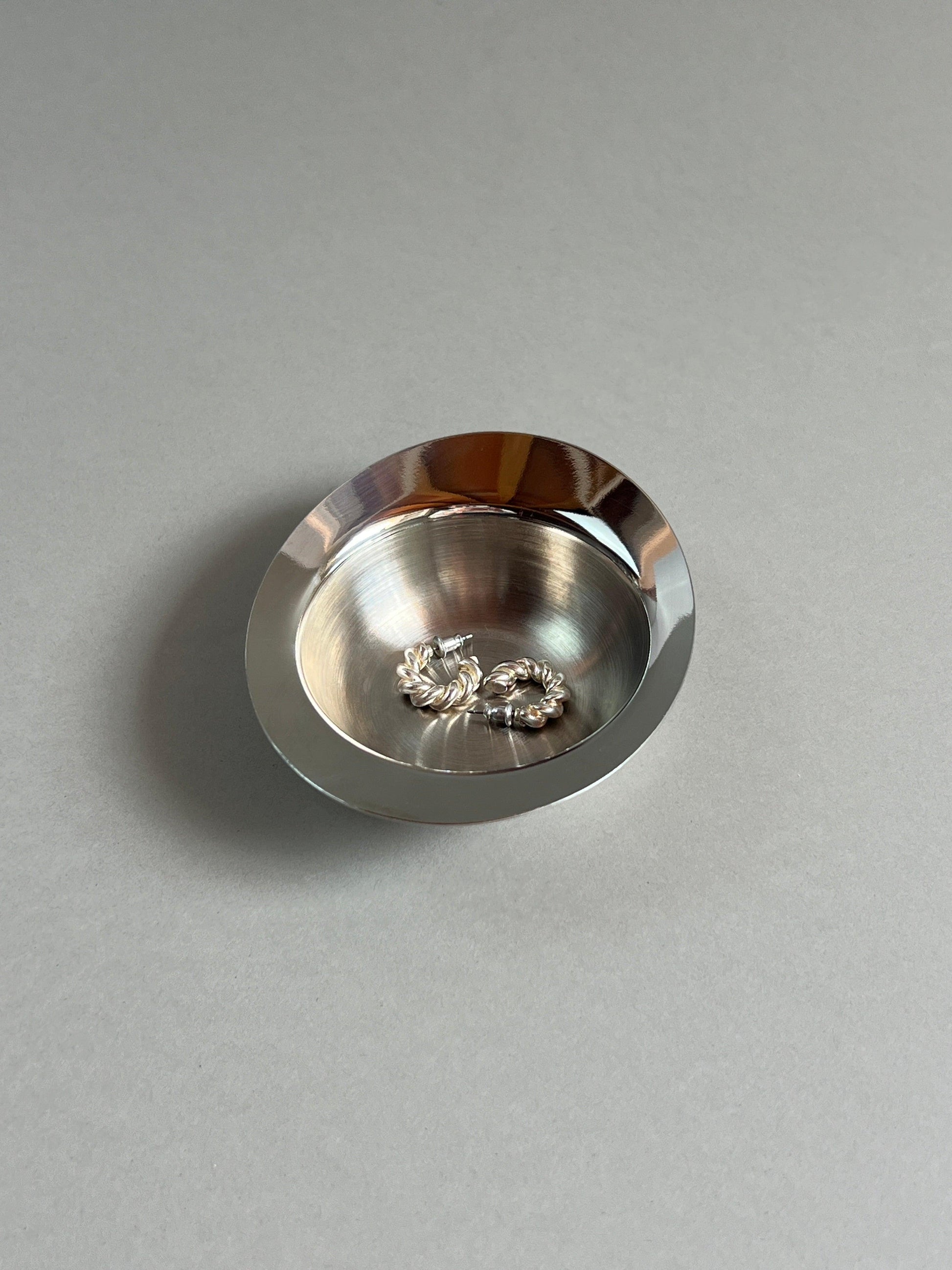 Stainless steel small trinket bowl by Prodotti Stella - L'Officina General Store 