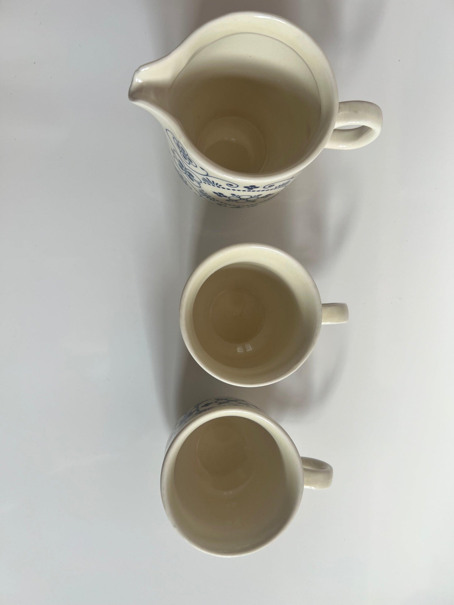 Colditz Espresso set:  2 cups and Creamer - L'Officina General Store 