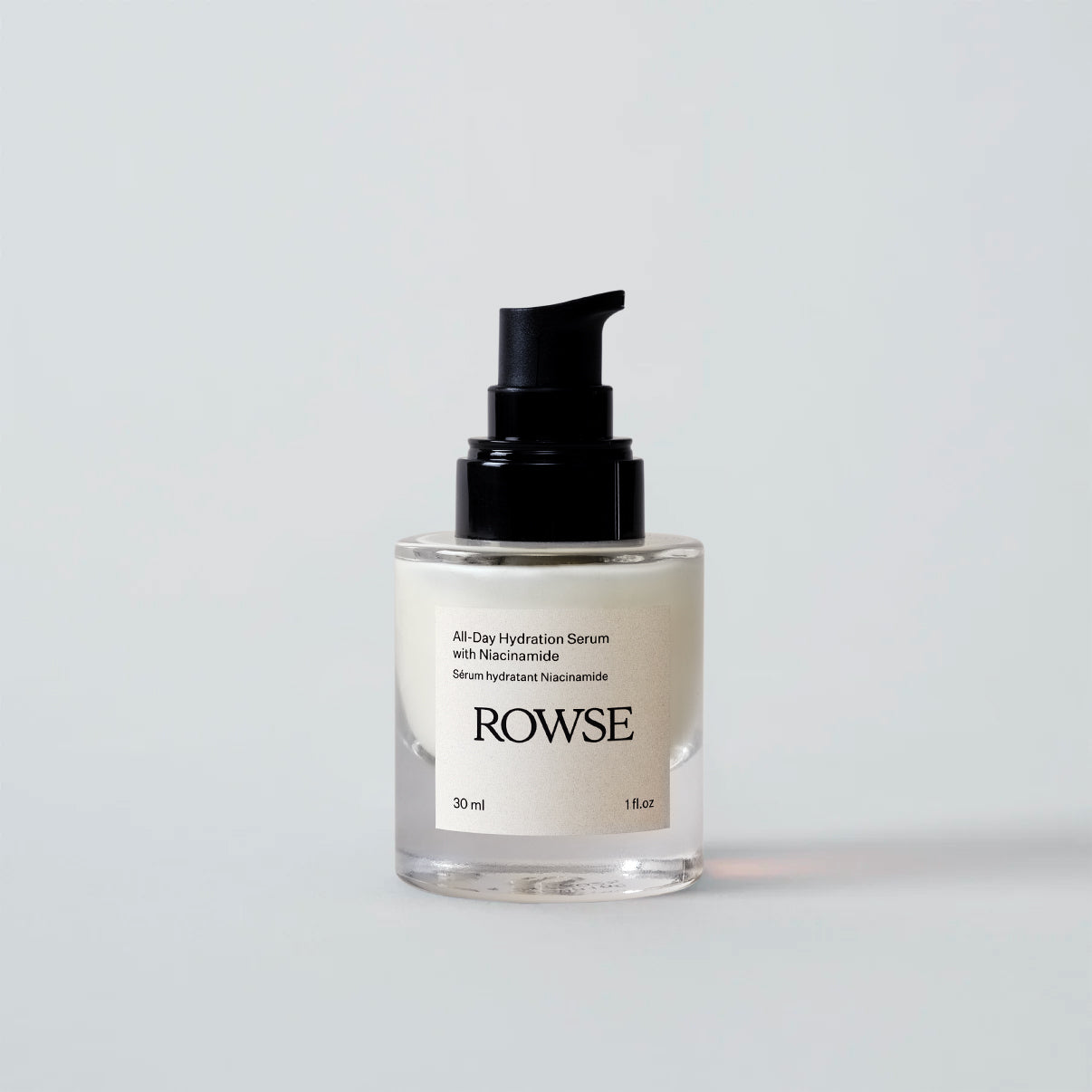 ROWSE All-Day Moisturizer with Niacinamide 30ml — plant-based daily moisturiser made in Spain