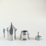 18/10 stainless steel stovetop coffee maker Italy