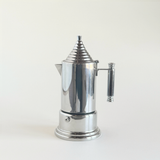 ALPU A.M.C. Classic 1980s stainless steel moka coffee maker